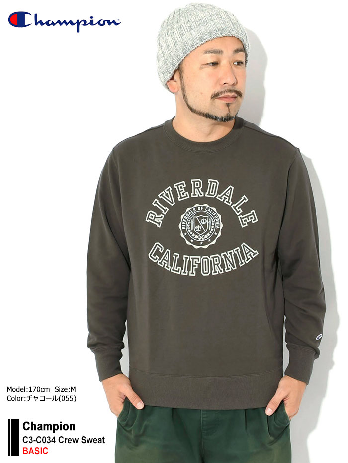 Champion（チャンピオン） トレーナー メンズ C3-C034 クルー