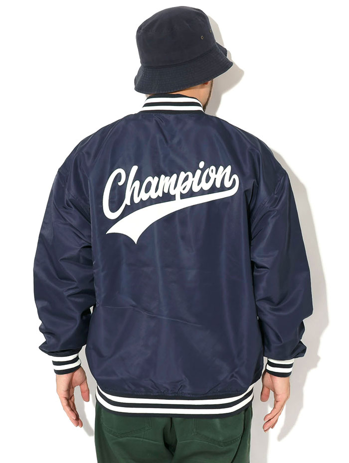 ビンテージ フルジップ ジャケット ベースボールジャケット Champion（チャンピオン） ジャケット メンズ C3-C616 ベースボール