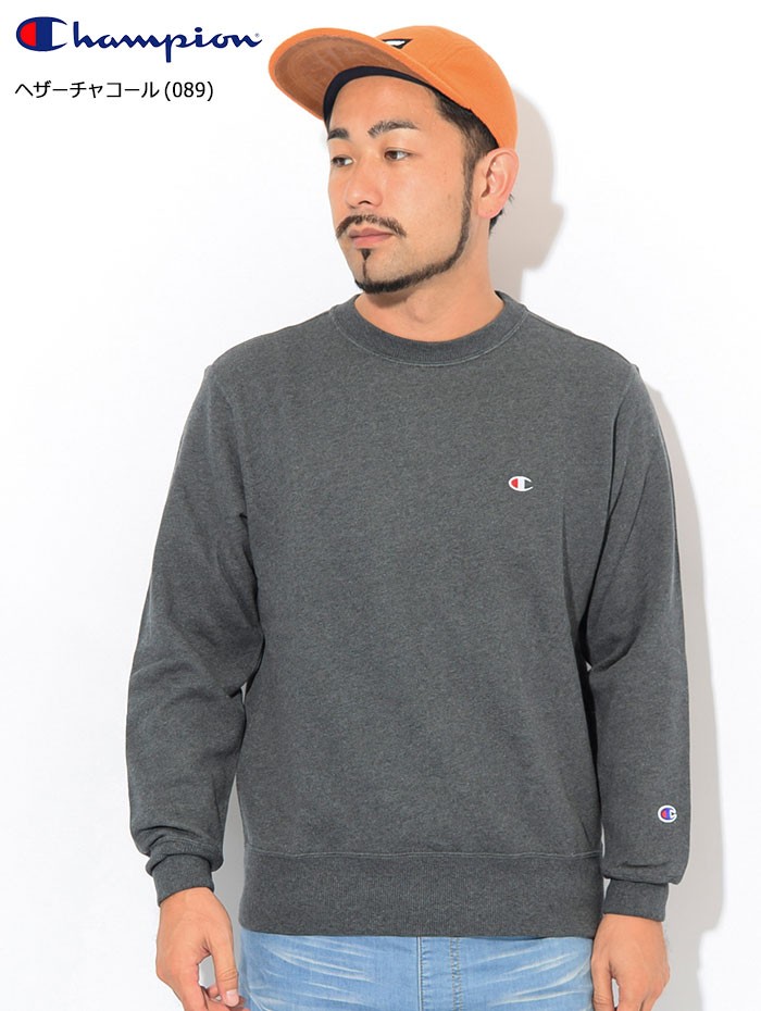 チャンピオン トレーナー Champion メンズ C3-Q001 クルー スウェット ( C3-Q001 Crew Sweat BASIC  ベーシック 日本企画 スウェットシャツ ) :CPN-C3-Q001:ice field - 通販 - Yahoo!ショッピング