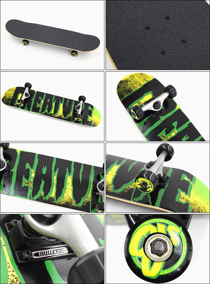 新品　CREATURE　デッキ　スケボー　スケートボード　7.75　クリーチャー CREATURE SKATEBOARD PRO DECK クリーチャー スケートボード