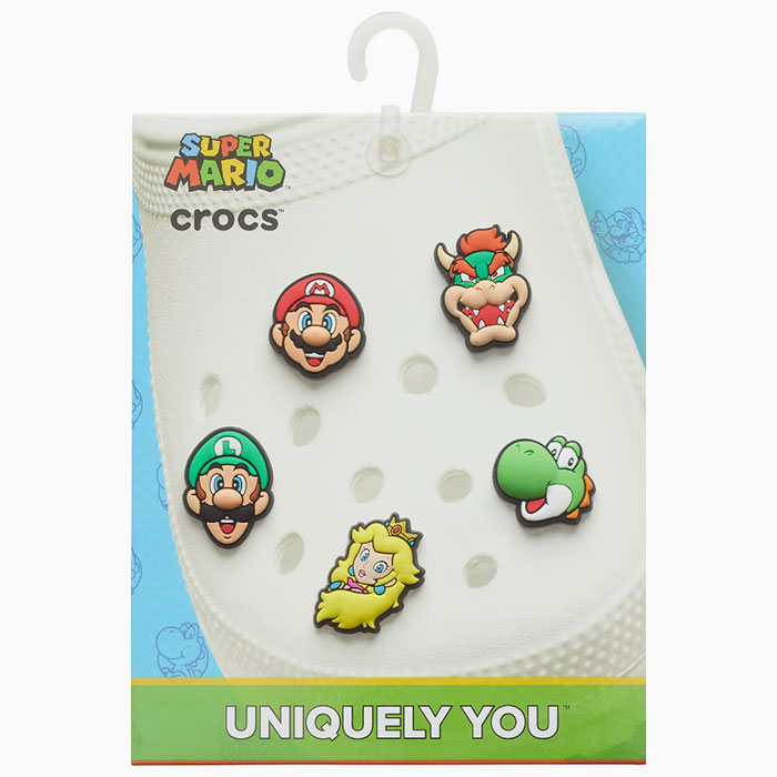 crocsクロックスのジビッツ チャーム Super Mario 5 Pack04