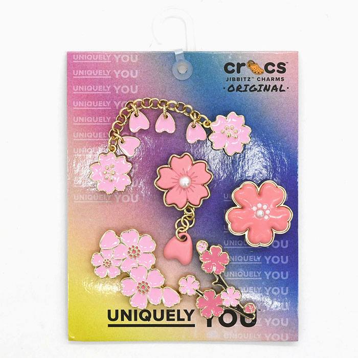crocs（クロックス） ジビッツ チャーム ブルーミング チェリー