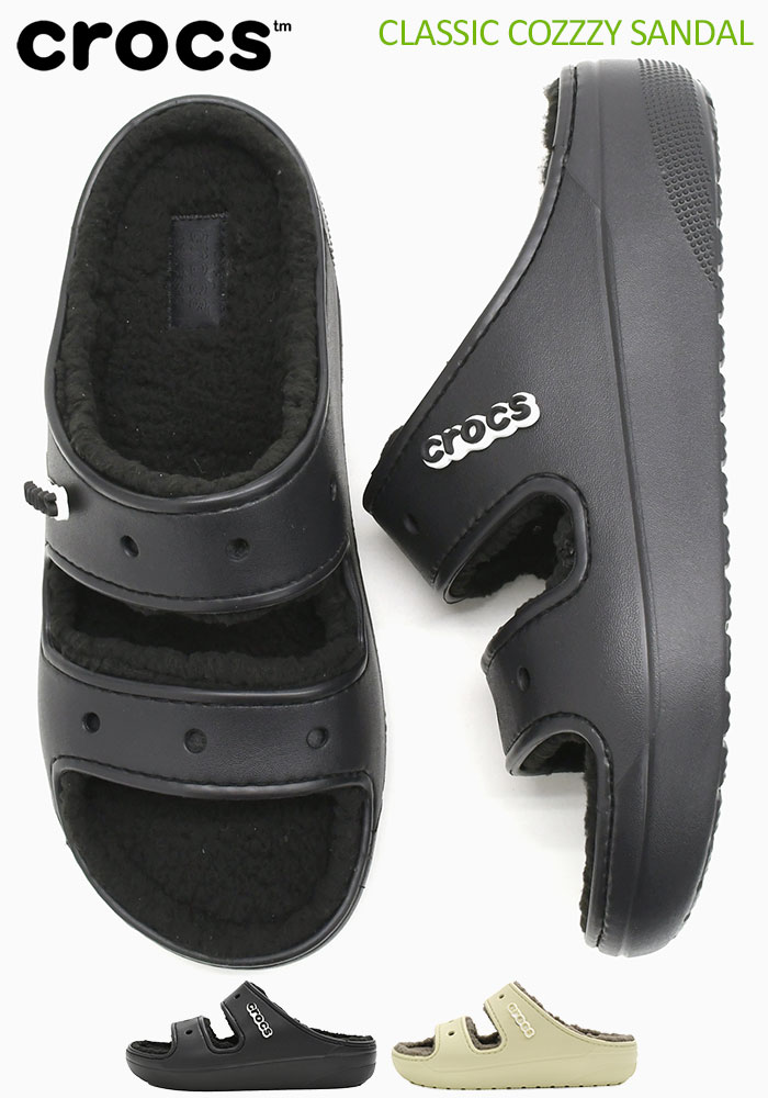 クロックス サンダル crocs レディース  メンズ クラシック コージー サンダル(CLASSIC COZZZY SANDAL unisex  コンフォートサンダル 207446) :CRO-207446:ice field - 通販 - Yahoo!ショッピング