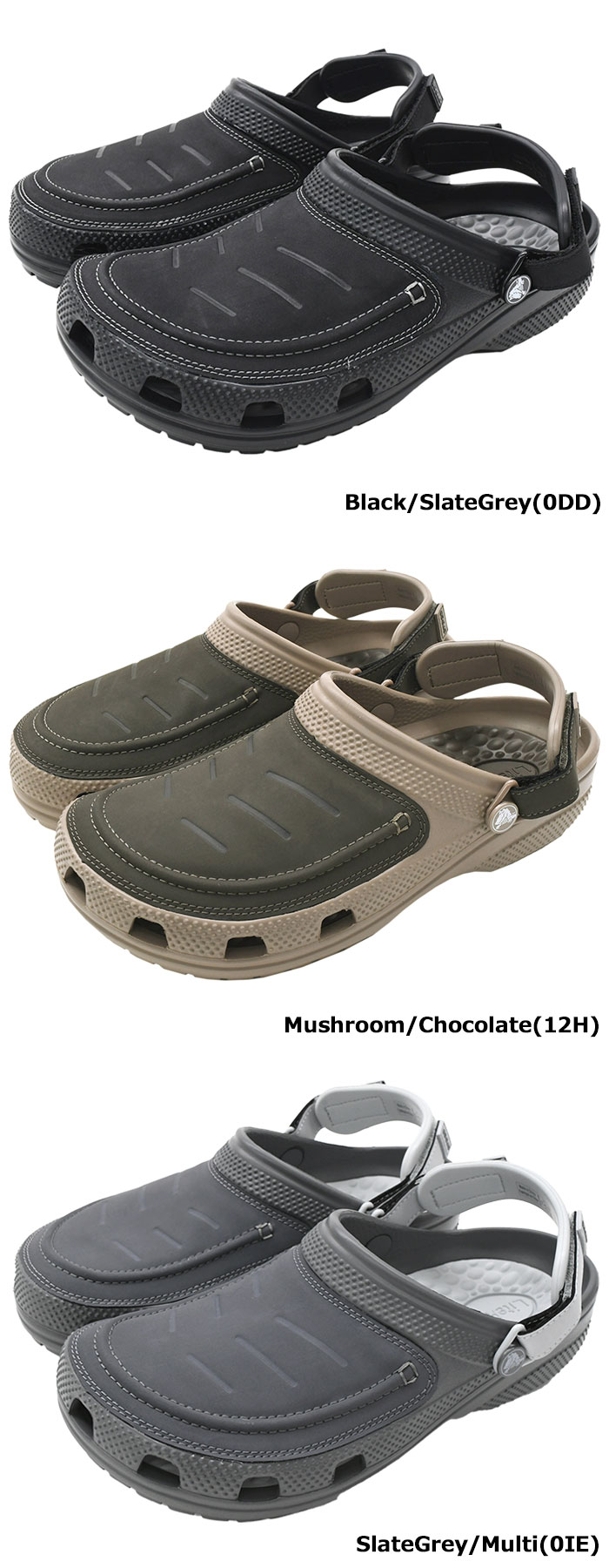 crocsクロックスのサンダル YUKON VISTA II LITERIDE CLOG03