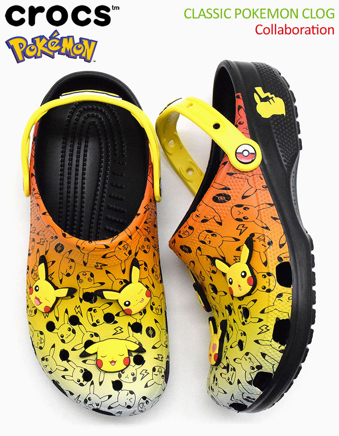 crocs（クロックス） サンダル メンズ 男性用 クラシック ポケモン