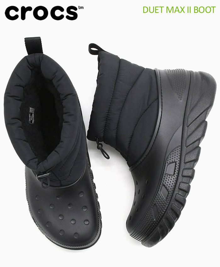 crocs（クロックス） ブーツ レディース & メンズ デュエット マックス