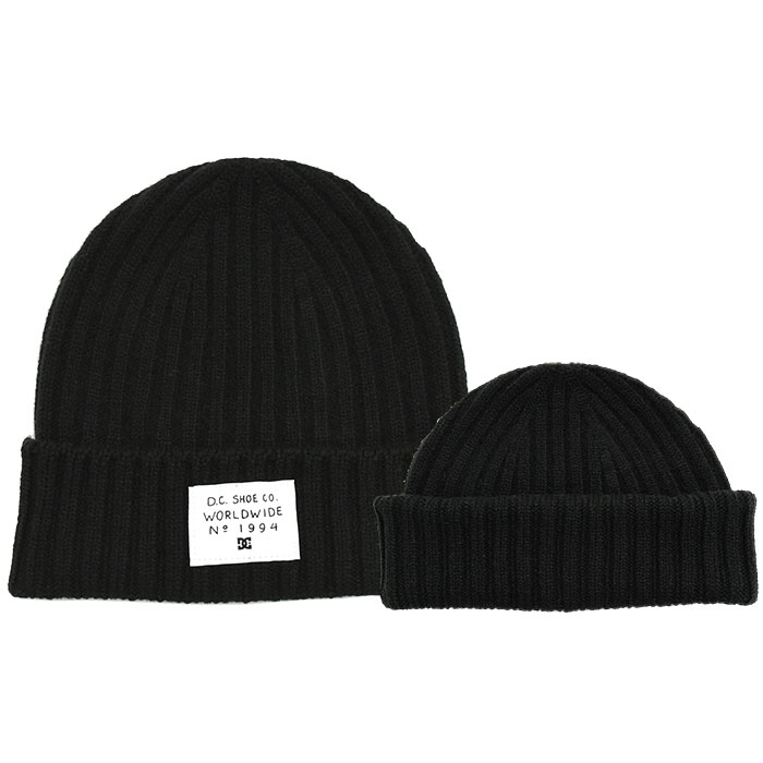 ディーシー ニット帽 DC ダブル ウォッチ ビーニー ( Double Watch Beanie 2 Way ニットキャップ 帽子 ユニセックス  男女兼用 DBE224250 )[M便 1/1]