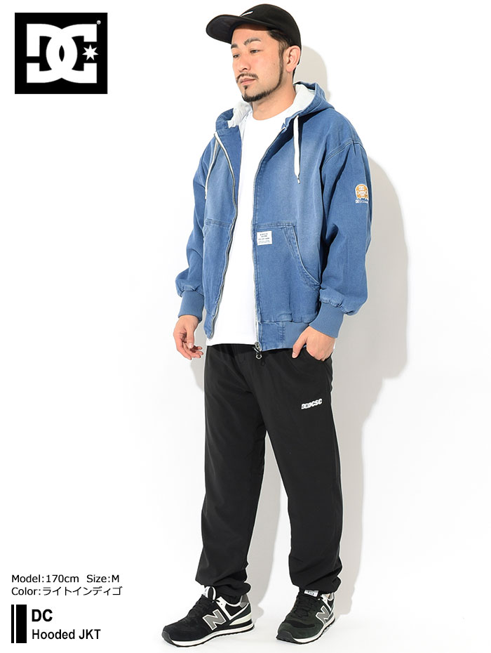 ディーシー ジャケット DC メンズ フーデッド ( Hooded JKT JACKET ビッグシルエット オーバーサイズ アウター ブルゾン 男性用  DJK221001 )