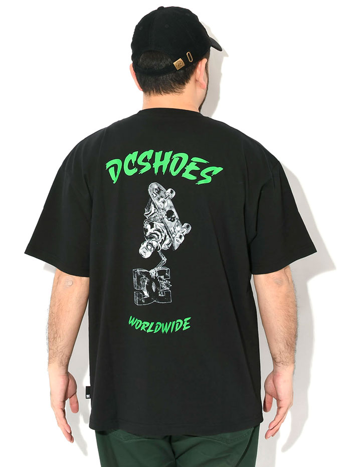 DC SHOES ディーシー Tシャツ 半袖 メンズ スケート スカル