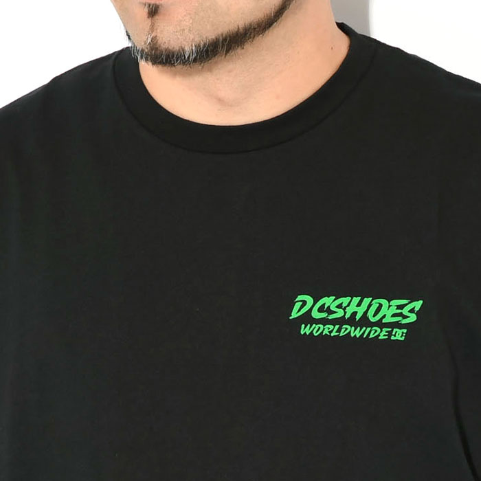 DC SHOES ディーシー Tシャツ 半袖 メンズ スケート スカル