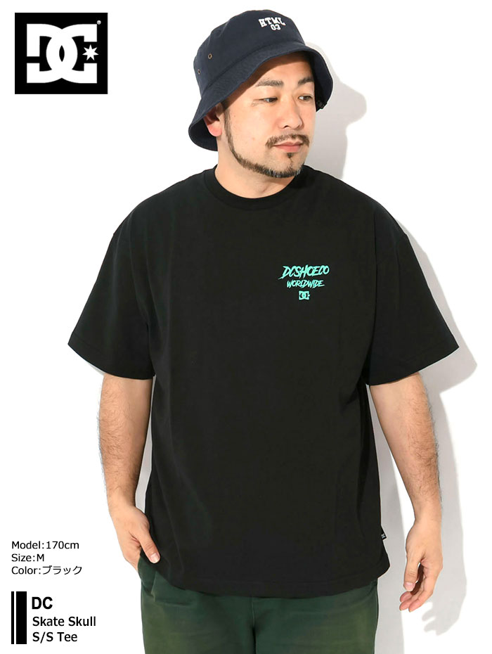 DC SHOES ディーシー Tシャツ 半袖 メンズ 25SU スケート スカル