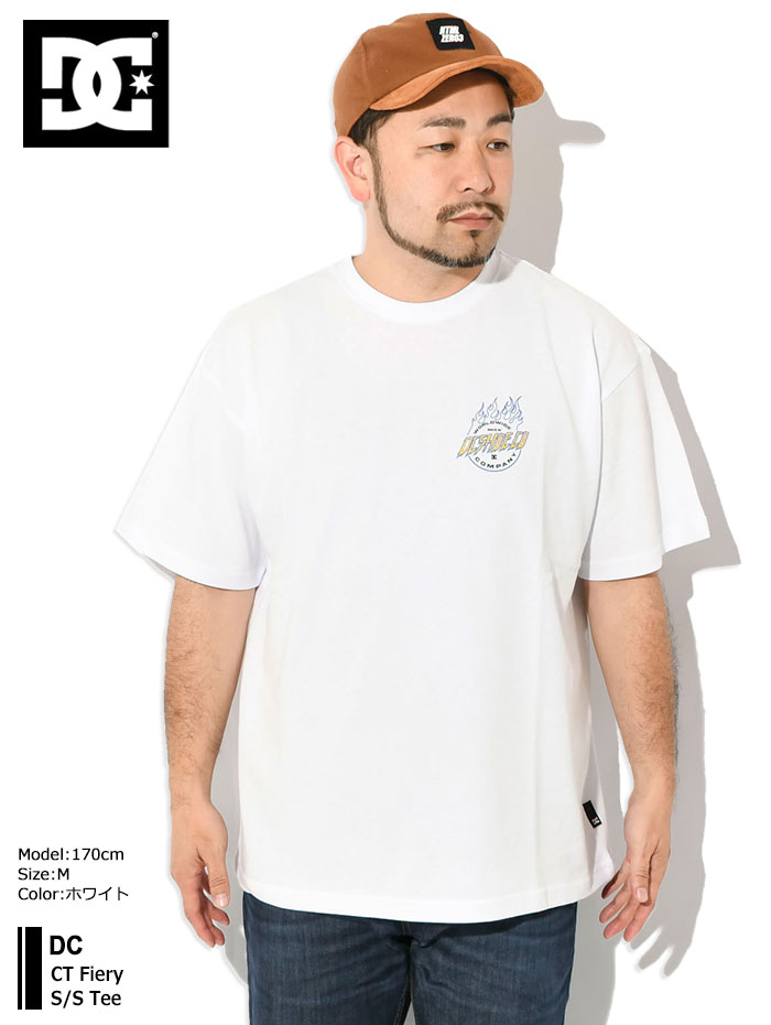 DC SHOES ディーシー Tシャツ 半袖 メンズ CT ファイアリー