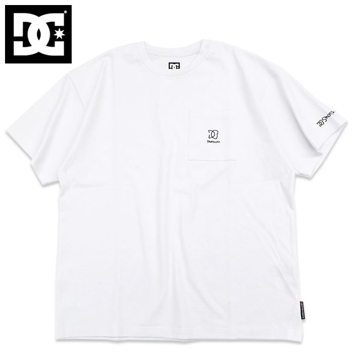 ディーシー Tシャツ 半袖 DC メンズ ポケット ( Pocket S/S Tee ビッグシルエット オーバーサイズ カットソー DST241015 )[M便 1/1]｜icefield｜02