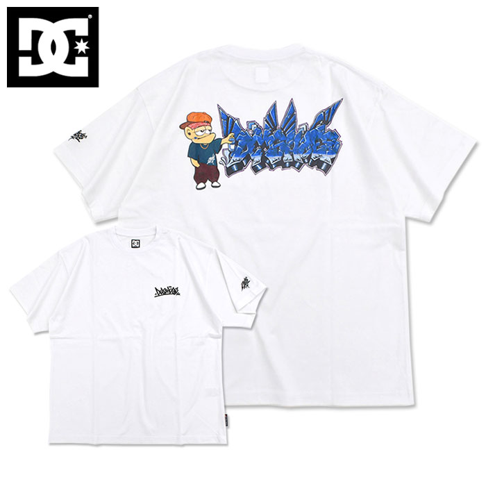 ディーシー Tシャツ 半袖 DC メンズ グラフィテ ボーイ ( Graffiti Boy S/S Tee ビッグシルエット オーバーサイズ カットソー DST242009 )[M便 1/1]｜icefield｜02