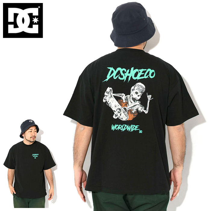 DC SHOES ディーシー Tシャツ 半袖 メンズ 25SU スケート スカル