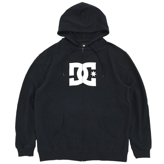 ディーシー パーカー ジップアップ DC メンズ ディーシー スター フル ジップ フーディ ( DC Star Full Zip Hoodie スウェット DZP224040 )｜icefield｜02