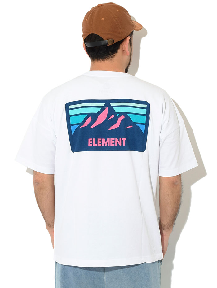 エレメント Tシャツ 半袖 ELEMENT メンズ パッチ アウトドア ( Patch