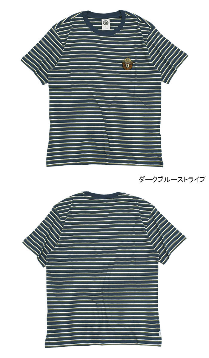 ELEMENT（エレメント） Tシャツ 半袖 メンズ スモーキー ベア SBXE