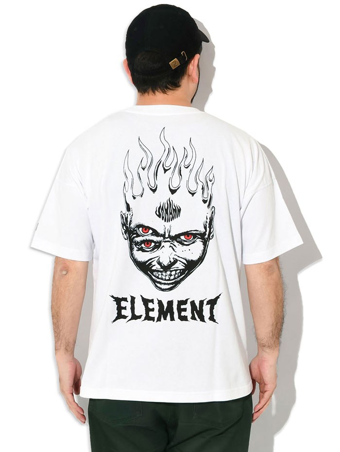 ELEMENT（エレメント） Tシャツ 半袖 メンズ ヨハン ファイア コラボ