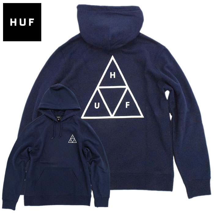 ハフ パーカー プルオーバー HUF メンズ エッセンシャルズ トリプル トライアングル ( Essentials Triple Triangle  Hoodie PF00572 PF00491 )