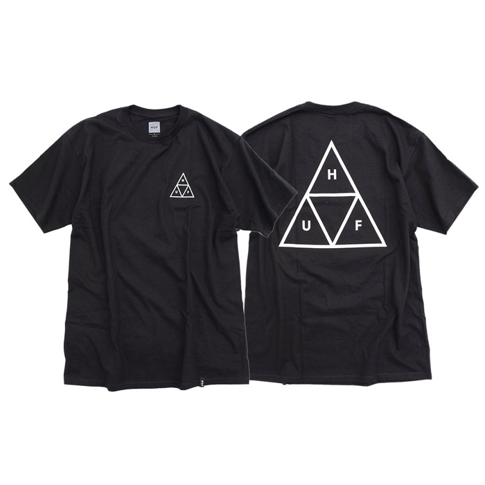 ★国内在庫/即発可*HUF*GOOD TRIPSトライアングル Tシャツ/BL★ TS80258SU25_BLACK_d01_1200x120