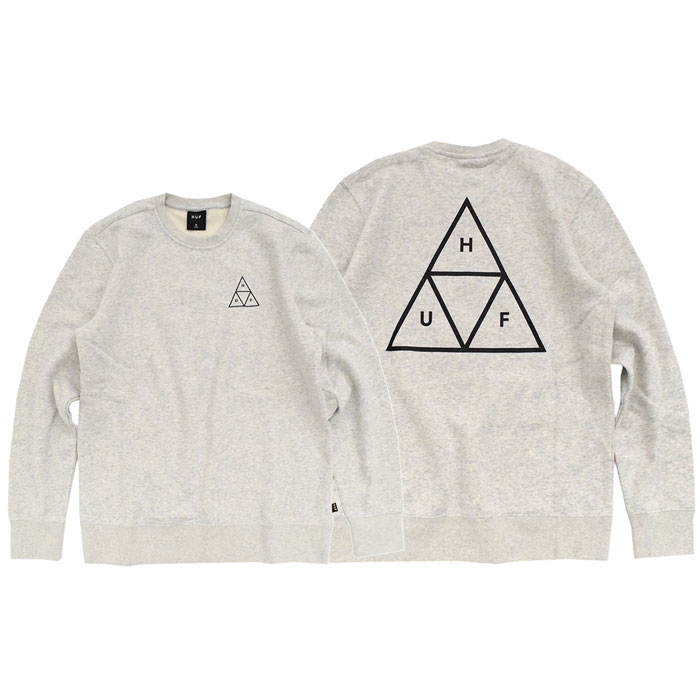 HUF（ハフ） トレーナー メンズ エッセンシャルズ トリプル 