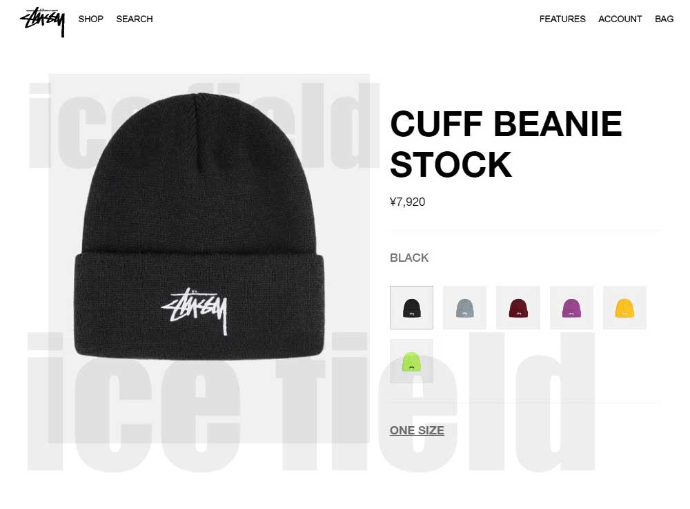 ステューシー ニット帽 STUSSY Stock Cuff ( stussy beanie ビーニー 帽子 ニットキャップ メンズ・男性用  1321020 USAモデル 正規 )[M便 1/1]