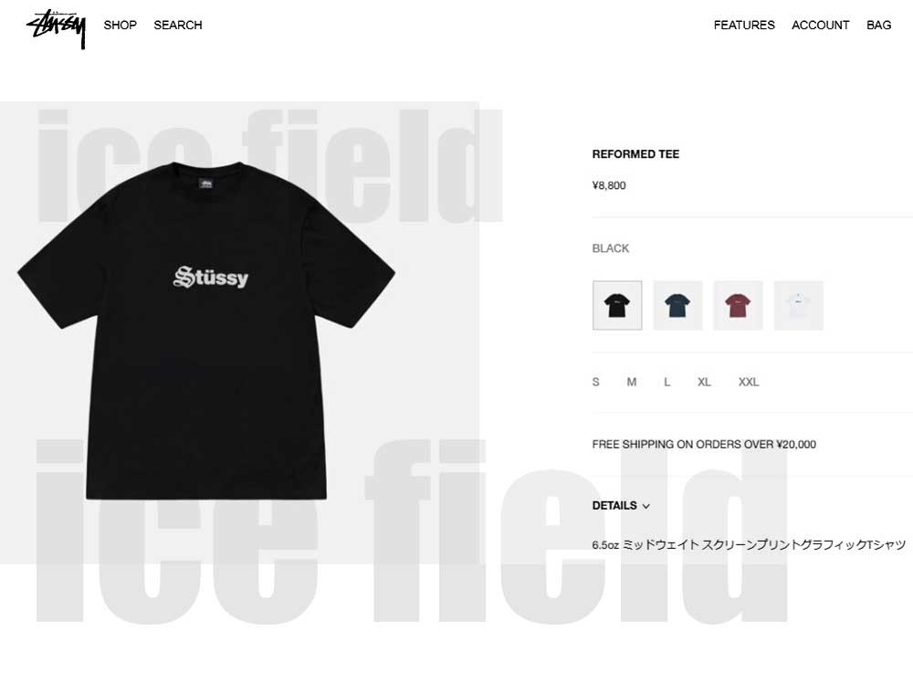 STUSSY ステューシー Tシャツ 半袖 メンズ Reformed ( stussy