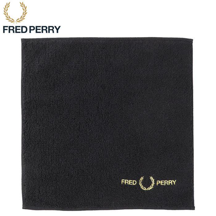 フレッドペリー ハンカチ FRED PERRY メンズ パイル ハンカチーフ 日本企画 ( F19921 Pile Handkerchief JAPAN LIMITED タオルハンカチ 日本製 今治 )[M便 1/1]｜icefield｜02