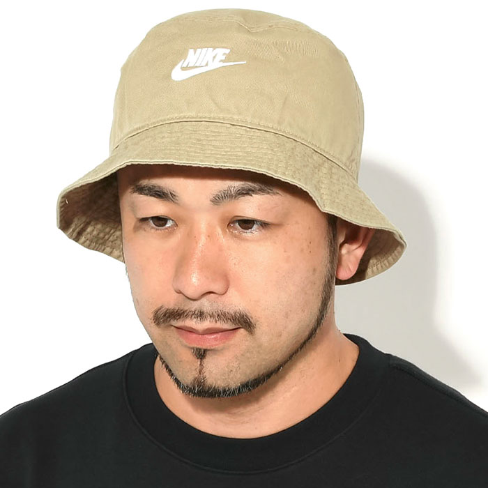 ナイキ バケットハット NIKE 帽子 キャップ バケハ カーキ NIKE ナイキ ハット レディース & メンズ エイペックス SQ FUT