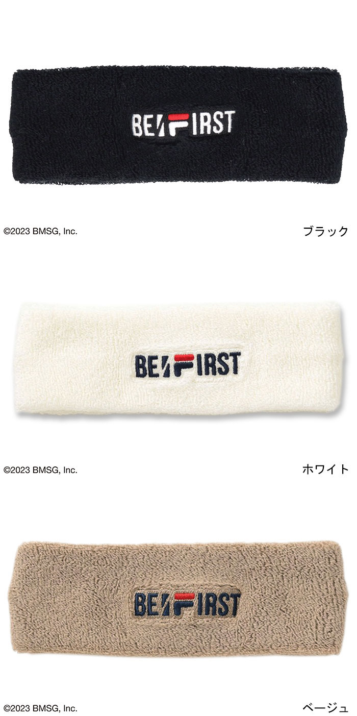 FILA フィラ ヘッドバンド ビーファースト 23S コラボ ( FILA×BE