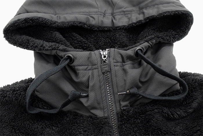 FILA（フィラ） パーカー プルオーバー メンズ ボア フリース フル