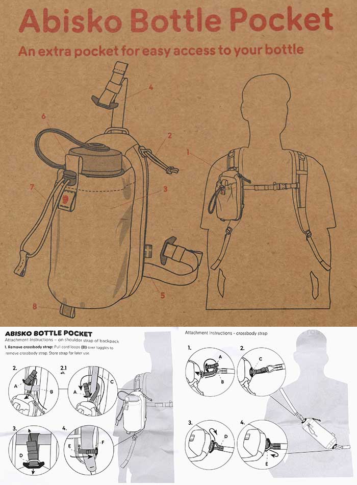 FJALL RAVEN（フェールラーベン） ポーチ アビスコ ボトル ポケット