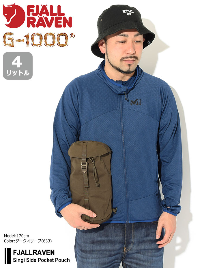 フェールラーベン ポーチ FJALLRAVEN シンギ サイド ポケット ( Singi Side Pocket Pouch G-1000 Bag  バッグ メンズ レディース 23323 ) : flr-23323 : ice field - 通販 - Yahoo!ショッピング