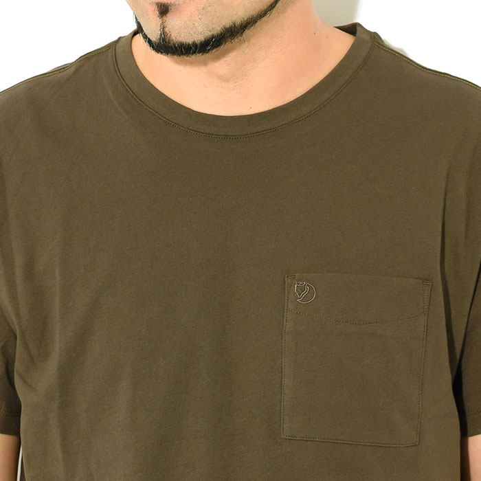 フェールラーベン Tシャツ 半袖 FJALLRAVEN メンズ オビック (Ovik S/S Tee ポケット ポケT T-SHIRTS カットソー  トップス アウトドア 87042)[M便 1/1]