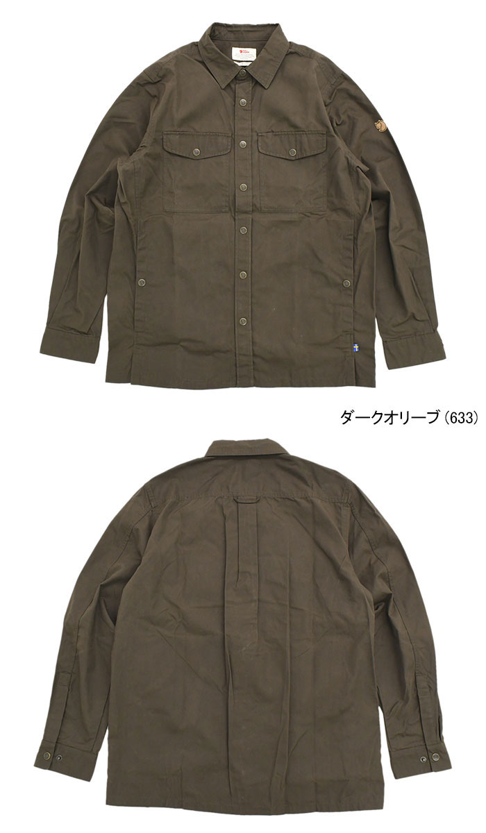 FJALL RAVEN フェールラーベン シャツ 長袖 FJALLRAVEN メンズ