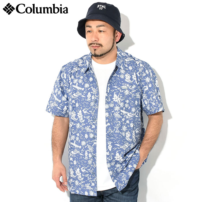 Columbia（コロンビア） シャツ 半袖 メンズ トローラーズ ベスト