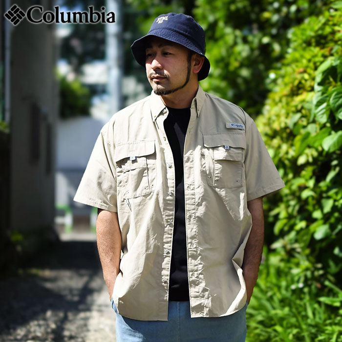 コロンビア Columbia シャツ 半袖 メンズ バハマ 2 ( Bahama II S/S Shirt ビッグシルエット オーバーサイズ トップス FM7047 )｜icefield｜04