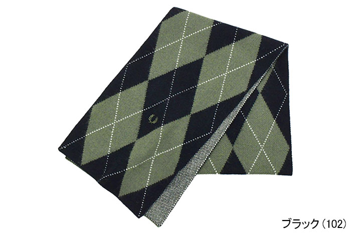 FRED PERRY（フレッドペリー） マフラー メンズ ブラッシュド