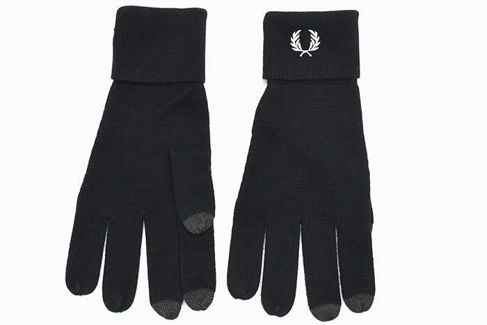 FRED PERRY（フレッドペリー） 手袋 メンズ クラシック メリノ ウール