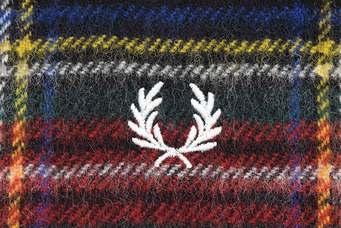FRED PERRY フレッドペリー マフラー メンズ ブラック