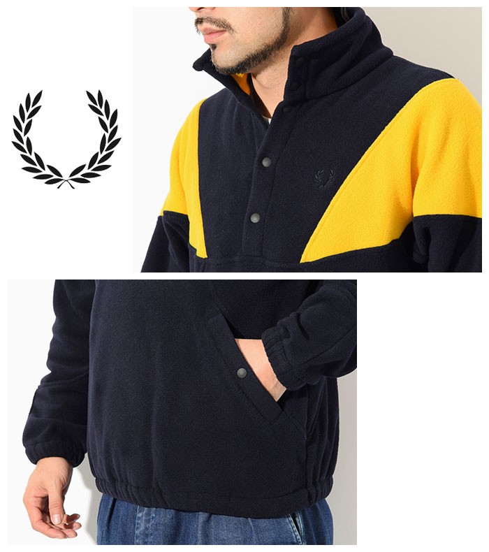 FRED PERRY（フレッドペリー） ジャケット メンズ フリース プル