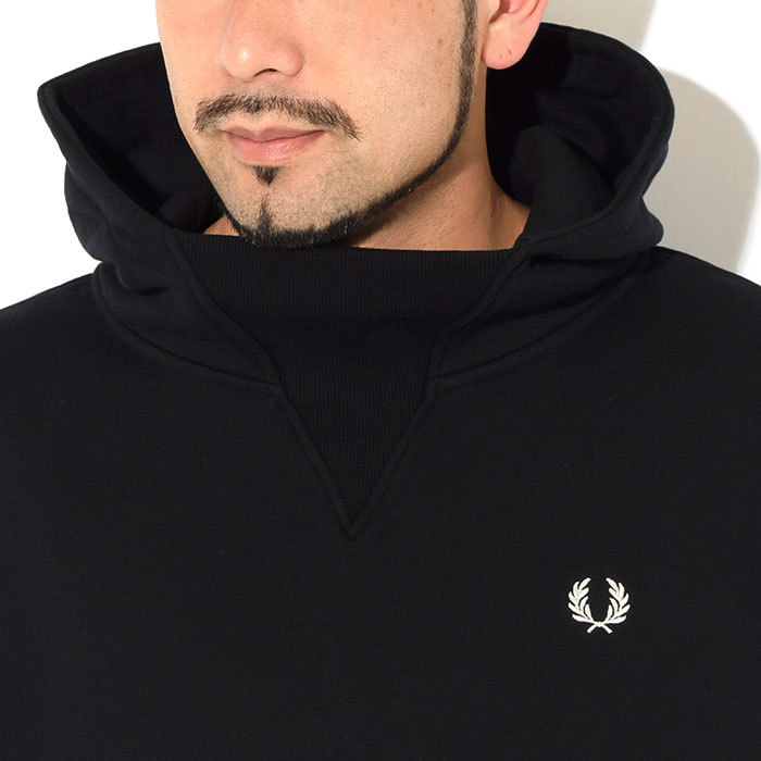 Tipped Hooded Sweatshirt - Black | Men's Sweatshirts |Sports
