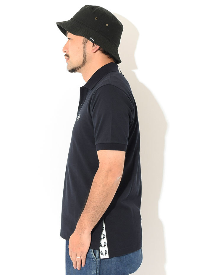 Fred Perry フレッドペリー ポロシャツ FRED PERRY フレッドペリー ポロシャツ 半袖 メンズ サイド