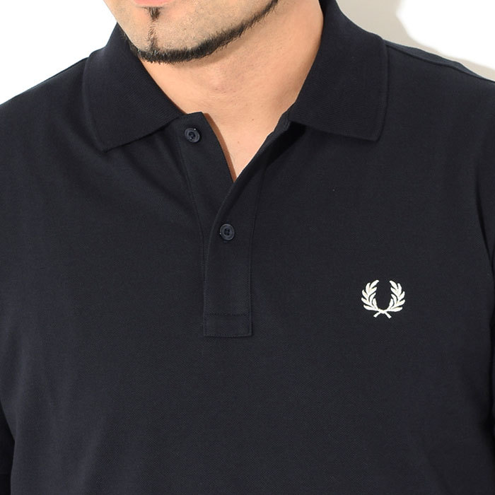 FRED PERRY フレッドペリー ポロシャツ 半袖 メンズ サイド