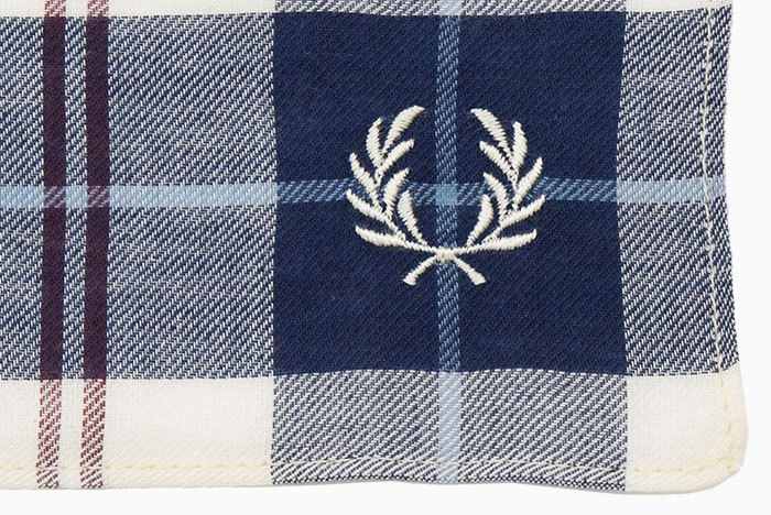 FRED PERRY（フレッドペリー） ハンカチ メンズ ウーブン ハンカチーフ