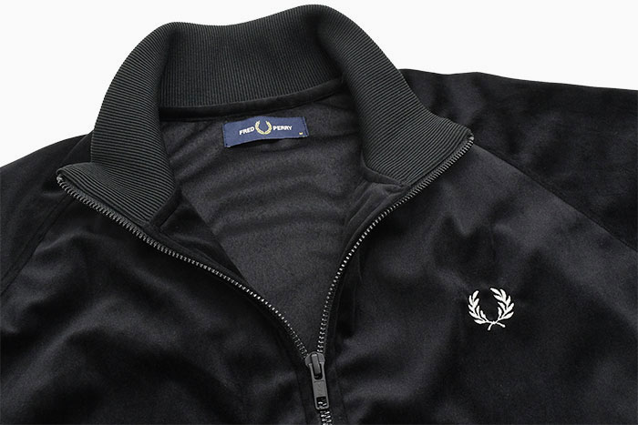 フレッドペリー ジャケット FRED PERRY メンズ ベロア トラック