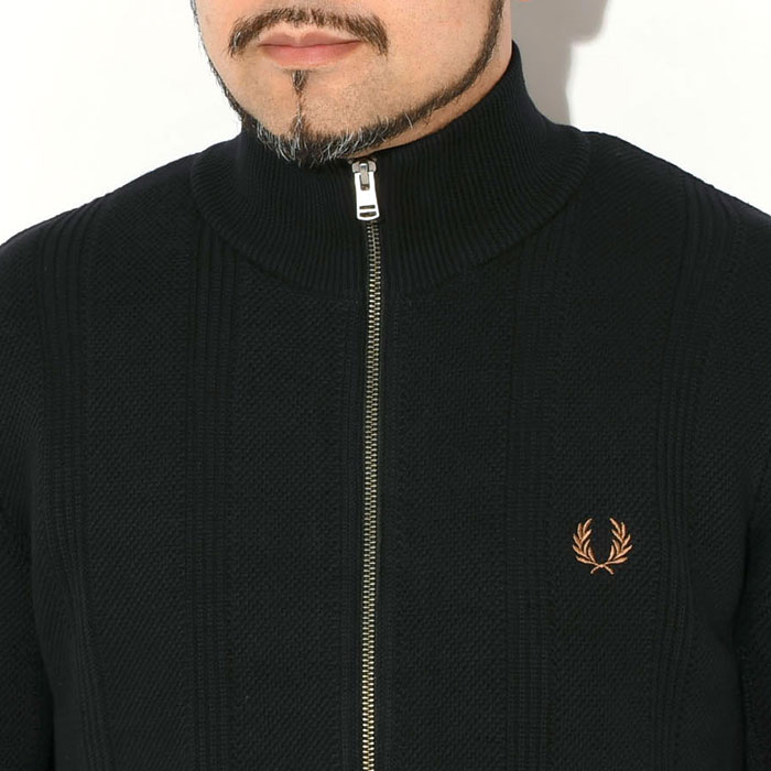 FRED PERRY（フレッドペリー） カーディガン メンズ テクスチャード