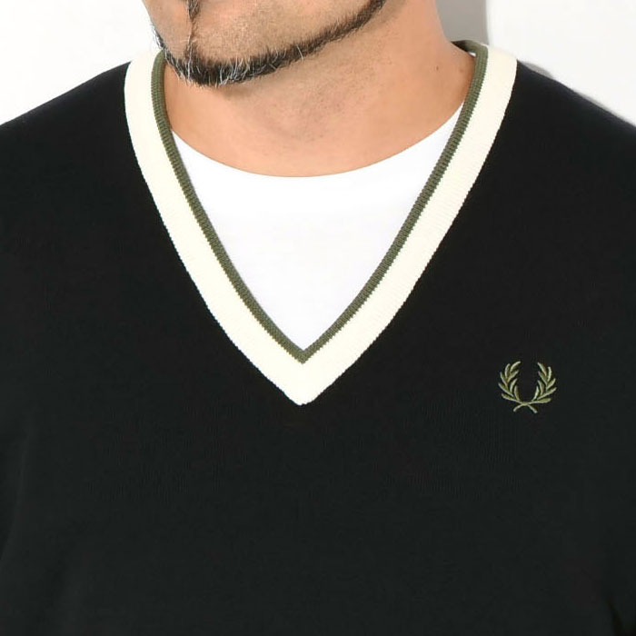 FRED PERRY（フレッドペリー） セーター メンズ コントラスト