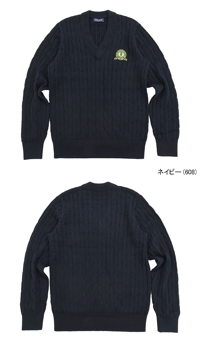 FRED PERRY（フレッドペリー） セーター メンズ テニス バッジ